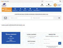 Tablet Screenshot of excelcanal.com.br